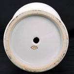 1920S JAPANESE BIANCO SOPRA BIANCO WHITE PORCELAIN VASE