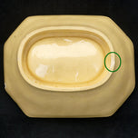 1900S YELLOW WARE FOOD MOLD WITH CORN DESIGN, 1900 - 1909, UNITED STATES, CERAMIC