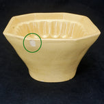 1900S YELLOW WARE FOOD MOLD WITH CORN DESIGN, 1900 - 1909, UNITED STATES, CERAMIC