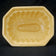 1900S YELLOW WARE FOOD MOLD WITH CORN DESIGN, 1900 - 1909, UNITED STATES, CERAMIC