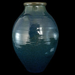 1915 ROOKWOOD POTTER’S WHEEL BLUE GREEN STUDIO VASE, 1910S, UNITED STATES, CERAMIC