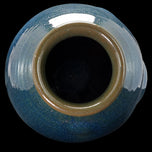 1915 ROOKWOOD POTTER’S WHEEL BLUE GREEN STUDIO VASE, 1910S, UNITED STATES, CERAMIC