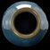 1915 ROOKWOOD POTTER’S WHEEL BLUE GREEN STUDIO VASE, 1910S, UNITED STATES, CERAMIC