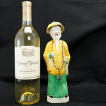 1900S LATE QING/REPUBLIC CHINESE MANDARIN ELDERLY MAN PORCELAIN FIGURE, 1900 - 1909, CHINA, PAINT