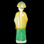 1900S LATE QING/REPUBLIC CHINESE MANDARIN ELDERLY MAN PORCELAIN FIGURE, 1900 - 1909, CHINA, PAINT