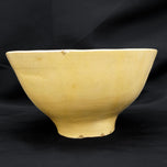 LARGE VICTORIAN CORN FOOD MOLD YELLOW WARE C 1900, 1900 - 1909, UNITED STATES, CERAMIC