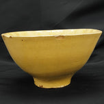 LARGE VICTORIAN CORN FOOD MOLD YELLOW WARE C 1900, 1900 - 1909, UNITED STATES, CERAMIC