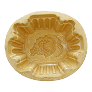 CIRCA 1900 VICTORIAN FOOD MOLD GRAPE CLUSTER, LATE 19TH CENTURY, UNITED STATES, CERAMIC