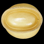 1900S VICTORIAN YELLOW CERAMIC WHEAT SHEAF FOOD MOLD, 1900 - 1909, UNITED STATES
