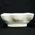 WHITE VICTORIAN ASPARAGUS FOOD MOLD 19TH CENTURY, LATE 19TH CENTURY, CERAMIC