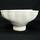 WHITE VICTORIAN ASPARAGUS FOOD MOLD 19TH CENTURY, LATE 19TH CENTURY, CERAMIC
