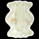 WHITE VICTORIAN ASPARAGUS FOOD MOLD 19TH CENTURY, LATE 19TH CENTURY, CERAMIC
