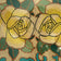 CHINESE REPUBLIC ERA SILK ROSE ROBE SLEEVE BANDS FRAMED 1920’S, 1920S, CHINA