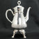 LARGE VICTORIAN SILVER PLATE COFFEE POT CIRCA 1870, LATE 19TH CENTURY, UNITED STATES, SILVER FINISH