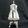 LARGE VICTORIAN SILVER PLATE COFFEE POT CIRCA 1870, LATE 19TH CENTURY, UNITED STATES, SILVER FINISH