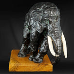 ELEPHANT BRONZE STATUE EARLY 20TH CENTURY