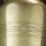 JAPANESE BRONZE ART NOUVEAU INLAID VASE MEIJI PERIOD, LATE 19TH CENTURY