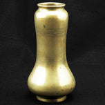 JAPANESE BRONZE ART NOUVEAU INLAID VASE MEIJI PERIOD, LATE 19TH CENTURY