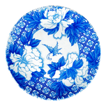 JAPANESE IGEZARA TRANSFERWARE CHARGER PEONY AND BUTTERFLY CIRCA 1900, 1900 - 1909, PORCELAIN
