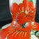 MID CENTURY JAPANESE STUDIO PEONY VASE, MID 20TH CENTURY, STONEWARE