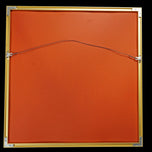 FRAMED EMBROIDERED CHINESE SILK HAT APPLIQUE REPUBLIC, EARLY 20TH CENTURY