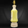 ALADDIN ALACITE GLASS LAMP WITH ALACITE FINIAL, 1940S, UNITED STATES