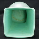 MID-CENTURY MCCOY GREEN SPRINGWOOD VASE 1961, 1960S, UNITED STATES, CERAMIC