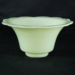 CHINESE PEKING GLASS SCALLOPED EDGED BOWL CIRCA 1920, 1920S