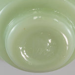 CHINESE PEKING GLASS SCALLOPED EDGED BOWL CIRCA 1920, 1920S