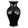 CHINESE MIRROR BLACK VASE REPUBLIC PERIOD, EARLY 20TH CENTURY, CHINA, PORCELAIN