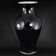 CHINESE MIRROR BLACK VASE REPUBLIC PERIOD, EARLY 20TH CENTURY, CHINA, PORCELAIN