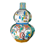 LARGE JAPANESE KUTANI GOURD VASE TAISHO/SHOWA C 1920, 1920S, PORCELAIN
