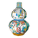 LARGE JAPANESE KUTANI GOURD VASE TAISHO/SHOWA C 1920, 1920S, PORCELAIN