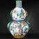 LARGE JAPANESE KUTANI GOURD VASE TAISHO/SHOWA C 1920, 1920S, PORCELAIN