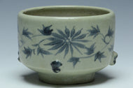 A YUAN DYNASTY BLUE AND WHITE INCENSE BURNER