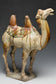 A TANG DYNASTY SANCAI-GLAZED POTTERY CAMEL WITH OXFORD TL TEST
