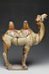 A TANG DYNASTY SANCAI-GLAZED POTTERY CAMEL WITH OXFORD TL TEST