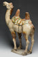 A TANG DYNASTY SANCAI-GLAZED POTTERY CAMEL WITH OXFORD TL TEST
