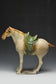 A TANG DYNASTY SANCAI-GLAZED POTTERY HORSE WITH OXFORD TL TEST