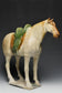 A TANG DYNASTY SANCAI-GLAZED POTTERY HORSE WITH OXFORD TL TEST