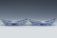 A PAIR OF QING DYNASTY CUPSTAND JIAQING MARK AND PERIOD EX. CHRISTIE'S 2002