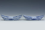 A PAIR OF QING DYNASTY CUPSTAND JIAQING MARK AND PERIOD EX. CHRISTIE'S 2002