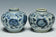 A PAIR OF EARLY MING DYNASTY BLUE AND WHITE JARS