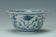A MING DYNASTY BLUE AND WHITE CUP XUANDE MARK ZHENGDE PERIOD