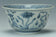 A MING DYNASTY BLUE AND WHITE CUP XUANDE MARK ZHENGDE PERIOD