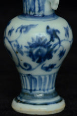 A MING DYNASTY BLUE AND WHITE VASE 16TH CENTURY
