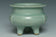 A SONG DYNASTY LONGQUAN CELADON TRIPOD INCENSE BURNER