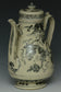 AN EARLY MING DYNASTY BLUE AND WHITE WINE EWER EX. CHRISTIE'S 2009