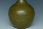 A QING DYNASTY TEADUST GLAZED VASE QIANLONG PERIOD EX. CHRISTIE'S 2014