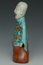A QING DYNASTY FIGURE OF BOY QIANLONG PERIOD EX. CHRISTIE'S 2012